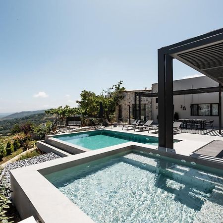 Eumelia Iconic Villa, With Heated Pool & Whirlpool, By Thinkvilla Asi Gonia 외부 사진