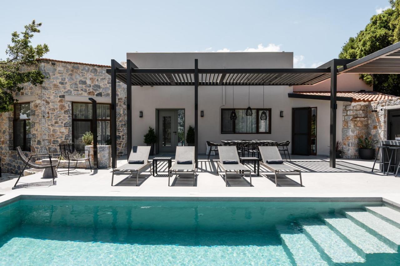 Eumelia Iconic Villa, With Heated Pool & Whirlpool, By Thinkvilla Asi Gonia 외부 사진