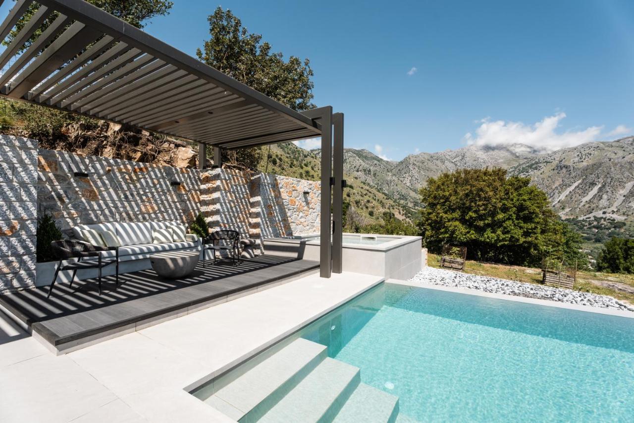 Eumelia Iconic Villa, With Heated Pool & Whirlpool, By Thinkvilla Asi Gonia 외부 사진
