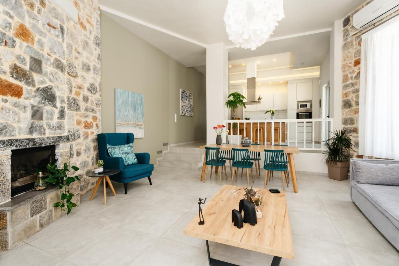 Eumelia Iconic Villa, With Heated Pool & Whirlpool, By Thinkvilla Asi Gonia 외부 사진